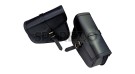 Royal Enfield Meteor 350cc Genuine Leather Pannier Bags Pair Black - SPAREZO