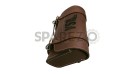 BSA Universal Fit Brown Genuine Leather Tool and Accessories Bag - SPAREZO