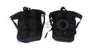 Royal Enfield Classic 350cc 500cc Canvas Saddle Bags Pair Black With Mounting - SPAREZO