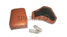 New Royal Enfield Leather Sprung Front And Pillion Seat - SPAREZO