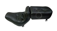 King & Queen Dual Seat For Royal Enfield - SPAREZO