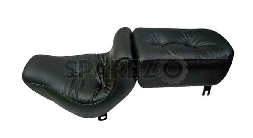 King COUPE EXCLUSIVE KING & QUEEN DUAL SEAT POUR RYAL ENFIELD 