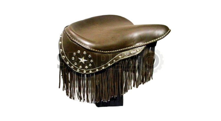 Indian Chief Scout Drifter 800 1500 Gilroy Roadmaster Bobber Leather Seat HDSOLO - SPAREZO