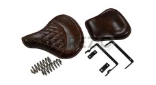 Royal Enfield Standard Bike Front & Rear Brown Color Seats