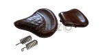 Royal Enfield Classic Bike Front & Rear Brown Color Seat - SPAREZO