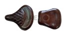 Royal Enfield Classic Bike Front & Rear Brown Color Seat - SPAREZO