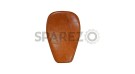 Royal Enfield Front Solo Seat Tan Color Leather Bullet Norton BSA Trump - SPAREZO
