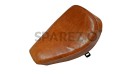 Royal Enfield Front Solo Seat Tan Color Leather Bullet Norton BSA Trump - SPAREZO