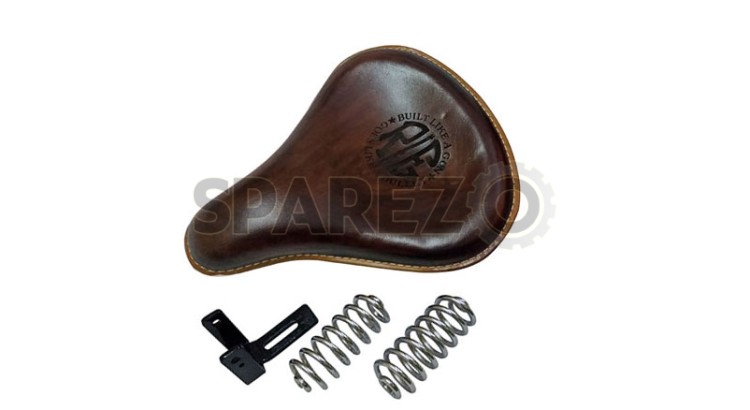 Royal Enfield Standard Bike Front Antique Color Seat - SPAREZO