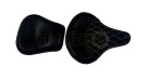 Royal Enfield Classic Bike Front & Rear Seat Black Color - SPAREZO