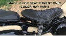 Royal Enfield 350cc & 500cc Classic Leather Dark Brown Color Seat With Spring - SPAREZO