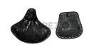 Royal Enfield Classic Bike American Style Front & Rear Seat Black - SPAREZO