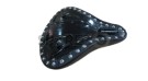 Harley Bobber Chopper Medium Style Solo Seat In Black - SPAREZO