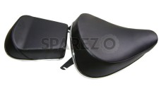 Royal Enfield Large American Style Front & Pillion Seat - SPAREZO