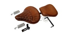 Royal Enfield Classic Bike 350cc 500cc Front & Rear Seat With Fitting - SPAREZO