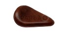 Genuine Leather Front Rider Solo Seat for Royal Enfield Classic 350cc 500cc  	 - SPAREZO