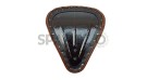Genuine Leather Front Rider Solo Seat for Royal Enfield Classic 350cc 500cc  	 - SPAREZO