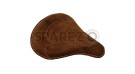 Genuine Leather Front Rider Solo Seat for Royal Enfield Classic 500cc 350cc - SPAREZO