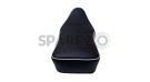 BSA Leatherite with White Beading Complete Dual Seat Black - SPAREZO