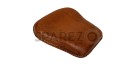 Royal Enfield Classic 350cc 500cc Engraved Leather Front and Rear Seat Brown - SPAREZO