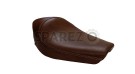 Royal Enfield Classic 350cc 500cc Leather Low Rider Front Solo Seat Brown - SPAREZO