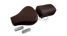 Royal Enfield Standard 350cc 500cc Front and Rear Seat Brown