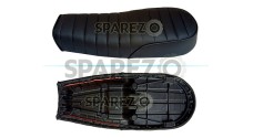 Royal Enfield Customized Dual Seat Black For GT Continental and Interceptor 650 - SPAREZO