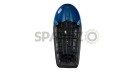 Royal Enfield GT Continental and Interceptor 650 Single Seat Black With Blue Cowl - SPAREZO