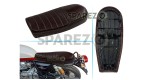 Royal Enfield GT and Interceptor 650 Genuine Leather Dual Dark Brown Seat D9 - SPAREZO