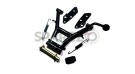 New Royal Enfield Bullet Solid Black Center Stand Complete Kit - SPAREZO