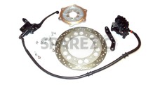 New Royal Enfield Complete Front Disc Brake Assembly - SPAREZO