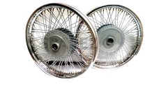 New Royal Enfield 80 Spokes Front 19 and Rear Wheel Rim Without Disc Brake - SPAREZO