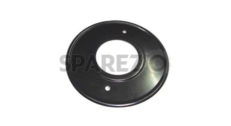 Royal Enfield Rear Hub Cover Plate Black - SPAREZO