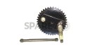 Royal Enfield Rear Half Width Hub And Brake Assembly - SPAREZO