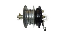 Royal Enfield Complete Rear Wheel Hub / Brake System / Bearings And Axle
