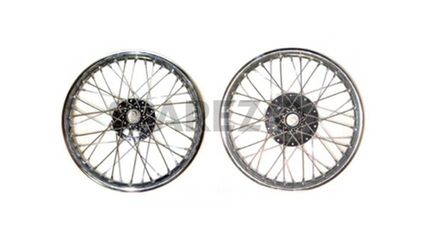 Details about   19" HALF WIDTH FRONT WHEEL SPOKES & BRAKE COMPLETE ASSEMBLY BSA NORTON ENFIELD 