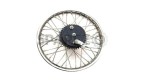 Vintage 19" Rear Wheel Rim Complete With Spoke Half Width Hub BSA Norton Enfield - SPAREZO