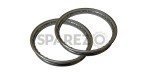 Pair Royal Enfield BSA Stainless Steel Wheel Rim 19" - SPAREZO