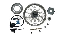 Royal Enfield Complete Front Wheel Disc Brake Model With Disc Brake Kit Assembly