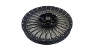 Royal Enfield Classic 500cc Parado Front and Rear 26 Spoke Black Alloy Wheel Rims - SPAREZO