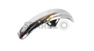 Yamaha RX100 Chrome Front & Rear Mudguard Bumper Fender RX 100 RS100 RX125 RXS - SPAREZO