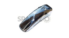 Yamaha RX100 Chrome Rear Mudguard Bumper Fender RX 100 RS100 RX125 RXS - SPAREZO