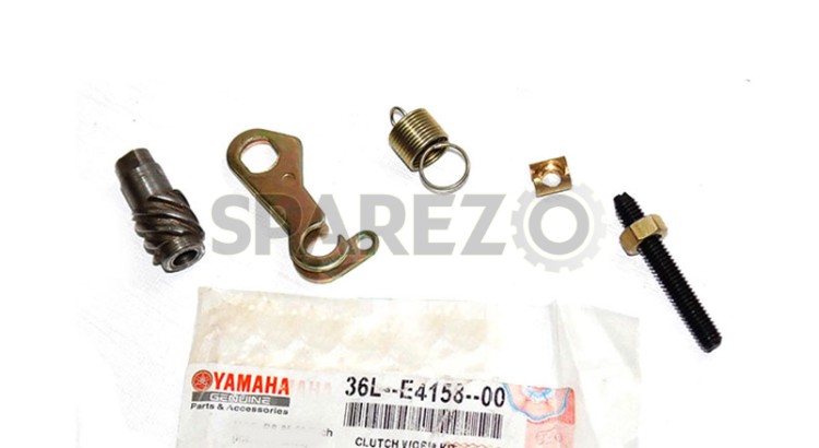 Yamaha RX100 Clutch Lever Release Screw Worm Gear Spring RX100 RXS 115 RX-K - SPAREZO