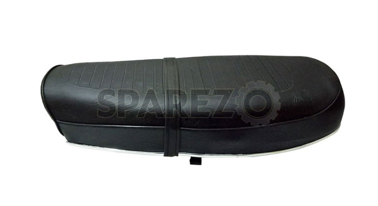 Double Seat (Hard Foam Base & Faux Leather Cover) Yamaha RD250 RD350 - SPAREZO