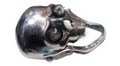 Royal Enfield Chopper Bobber Skull Head Light With Blue Light In Eyes - SPAREZO