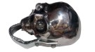 Royal Enfield Chopper Bobber Skull Head Light With Blue Light In Eyes - SPAREZO