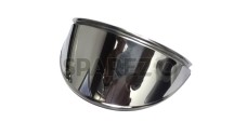 10 Pcs New Royal Enfield Head Light Peak Shade Stainless Steel Polished