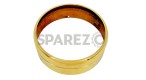 New Royal Enfield Brass Classic C5 Headlight Rim Ring Inner Outer Complete - SPAREZO