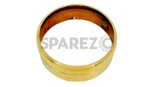 New Royal Enfield Brass Classic C5 Headlight Rim Ring Inner Outer Complete - SPAREZO