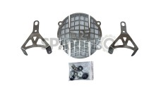 Royal Enfield Twins GT Continental 650cc Stainless Steel Headlight Grill - SPAREZO